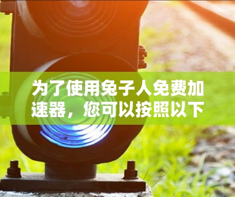 为了使用兔子人免费加速器，您可以按照以下步骤操作