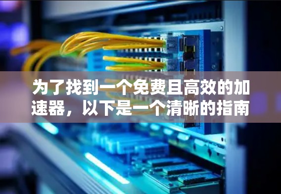 为了找到一个免费且高效的加速器，以下是一个清晰的指南