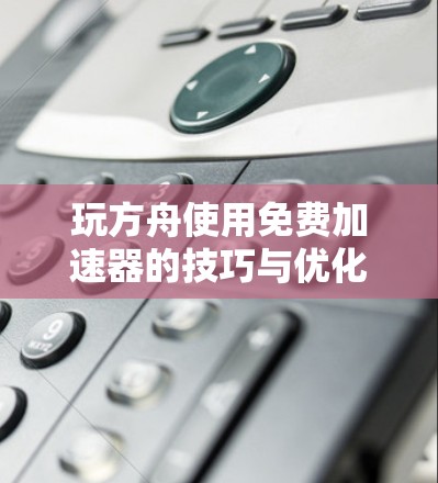玩方舟使用免费加速器的技巧与优化