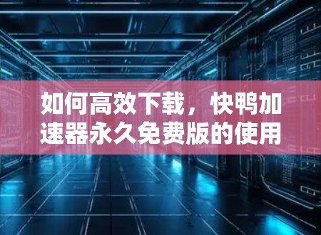 如何高效下载，快鸭加速器永久免费版的使用指南