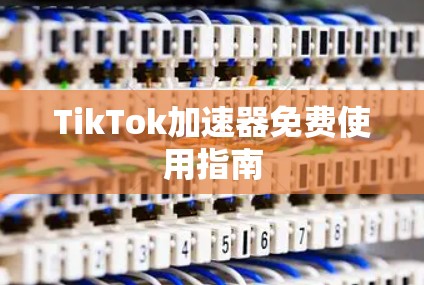TikTok加速器免费使用指南 TikTok加速器免费使用指南