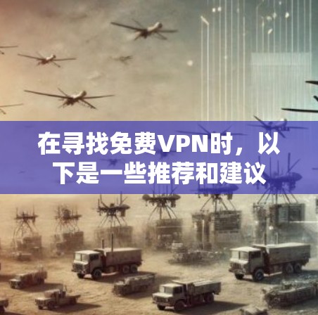 在寻找免费VPN时，以下是一些推荐和建议