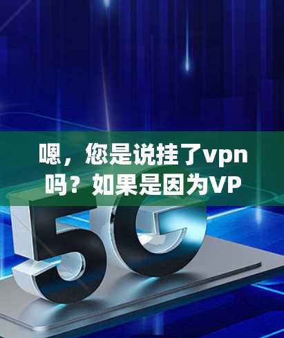 嗯，您是说挂了vpn吗？如果是因为VPN服务被封或者被攻击，可能是因为以下原因