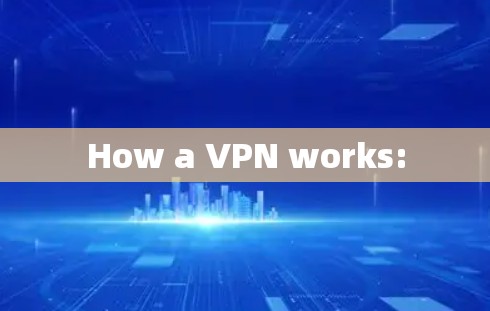 How a VPN works: