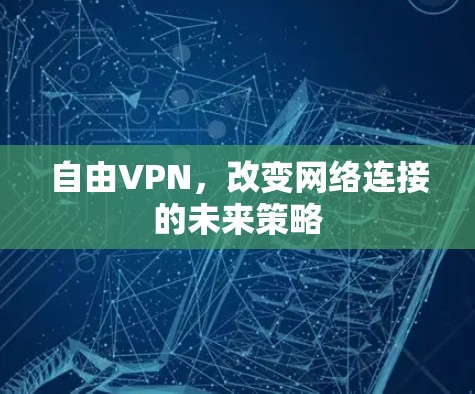 自由VPN，改变网络连接的未来策略
