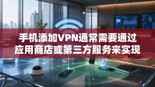 手机添加VPN通常需要通过应用商店或第三方服务来实现。以下是一些常见步骤