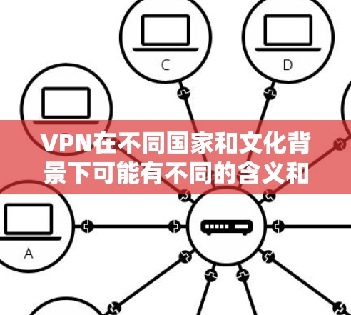 VPN在不同国家和文化背景下可能有不同的含义和用法,这会影响其在外国中的使用和理解。以下是对VPN的详细分析 VPN在不同国家和文化背景下可能有不同的含义和用法,这会影响其在外国中的使用和理解。以下是对VPN的详细分析