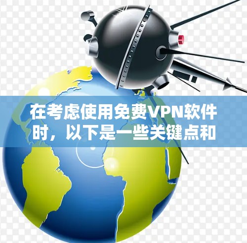 在考虑使用免费VPN软件时，以下是一些关键点和建议
