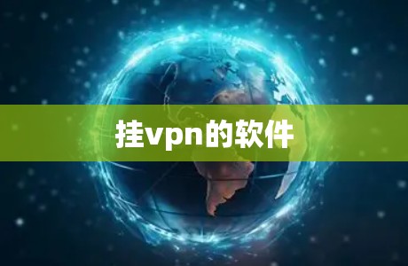 挂vpn的软件