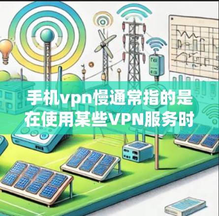 手机vpn慢通常指的是在使用某些VPN服务时,速度变慢,导致用户体验不佳。以下是一些可能导致手机VPN速度慢的原因和解决方法 手机vpn慢通常指的是在使用某些VPN服务时,速度变慢,导致用户体验不佳。以下是一些可能导致手机VPN速度慢的原因和解决方法