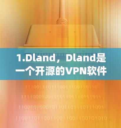 1.Dland，Dland是一个开源的VPN软件，提供多种加密方式，适合个人用户和企业用户。它支持多种协议，如OpenVPN、H2DP、V2P等