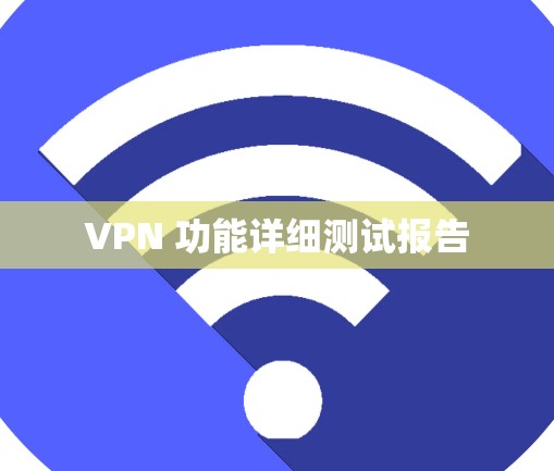 VPN 功能详细测试报告