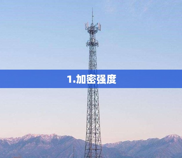 1.加密强度