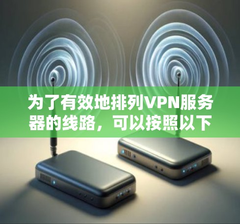 为了有效地排列VPN服务器的线路，可以按照以下步骤进行
