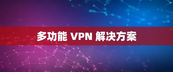 多功能 VPN 解决方案