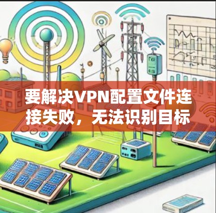 要解决VPN配置文件连接失败，无法识别目标服务器的问题，可以按照以下步骤进行调整