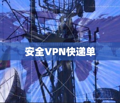 安全VPN快递单