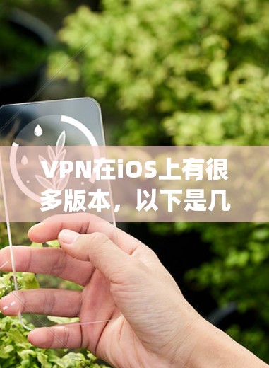 VPN在iOS上有很多版本，以下是几个 popular 的 VPN 选项，它们各有特点和优缺点