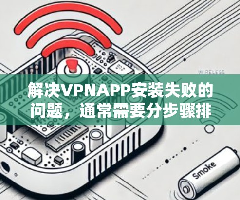 解决VPNAPP安装失败的问题，通常需要分步骤排查原因并采取相应的解决措施。以下是一步步的解决方案