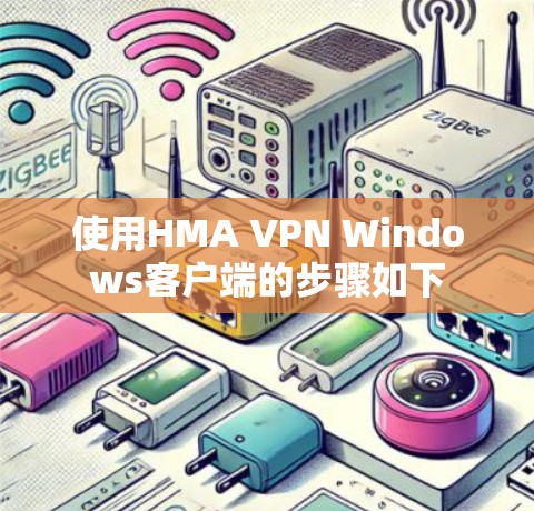 使用HMA VPN Windows客户端的步骤如下 使用HMA VPN Windows客户端的步骤如下