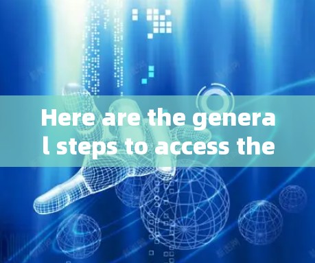 Here are the general steps to access the VPN client: