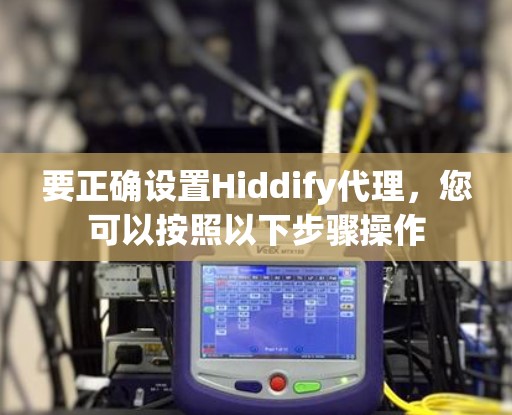 要正确设置Hiddify代理，您可以按照以下步骤操作