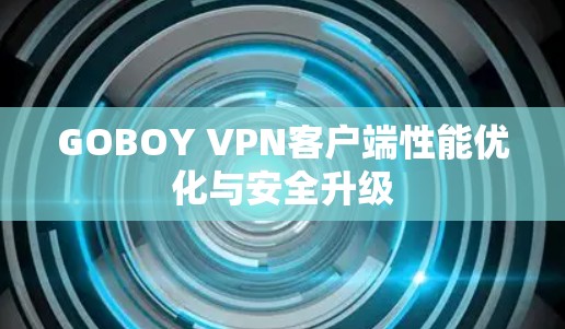 GOBOY VPN客户端性能优化与安全升级