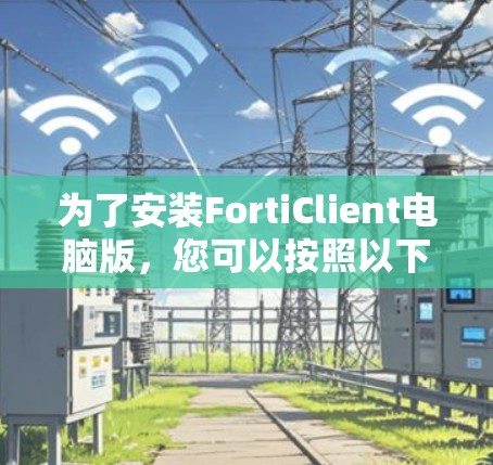 为了安装FortiClient电脑版，您可以按照以下步骤进行