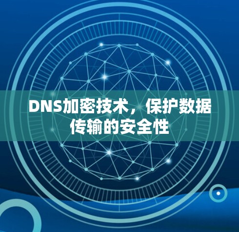 DNS加密技术,保护数据传输的安全性 DNS加密技术,保护数据传输的安全性