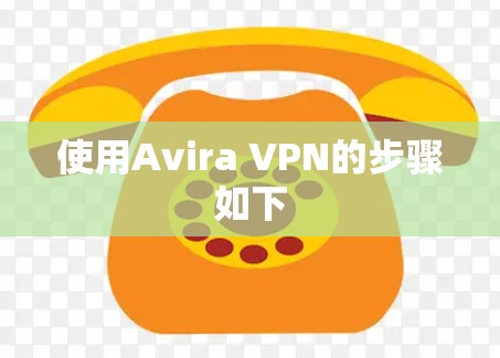 使用Avira VPN的步骤如下